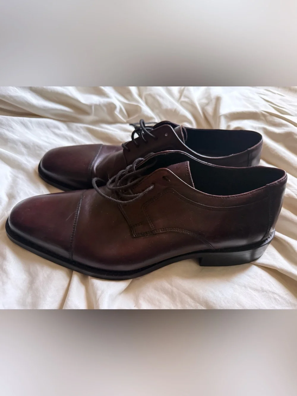 Johnston & Murphy - BURGUNDY Cap Toe Lace-Up | NOVICK 59-11703